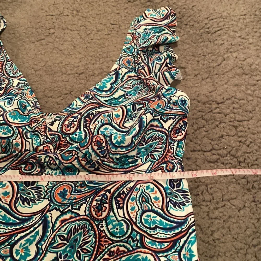 Tahiti Tankini Top Size Large